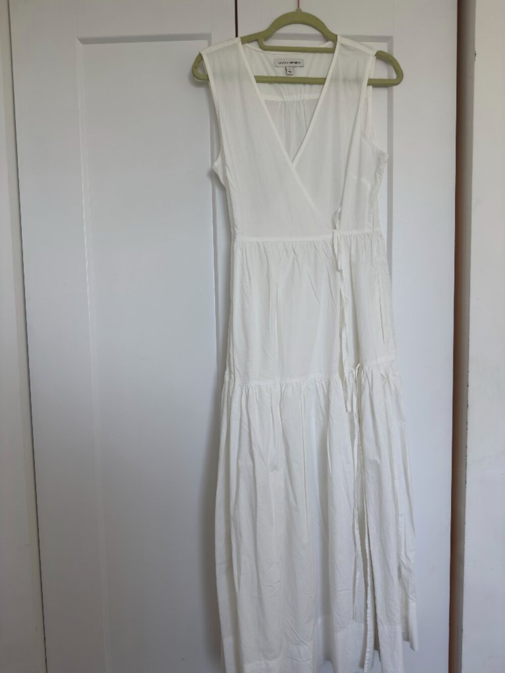 Banana Republic Lightweight Cotton Voile Wrap Maxi Dress - Picture 1 of 2